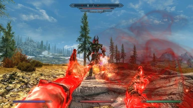 New Demon Knight Ethereal Fireball Damage Effect