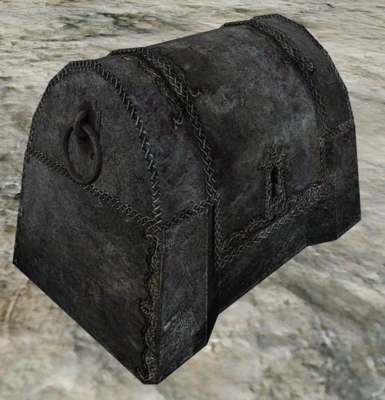 Snazzy strongbox, Rustic texture