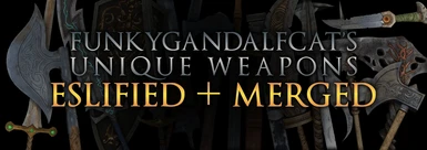 FunkyGandalfCat's Weapons ESLified and Merged