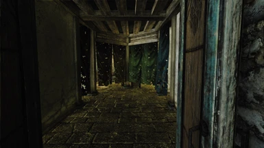 Cellar is repurposed as rooms for servants.