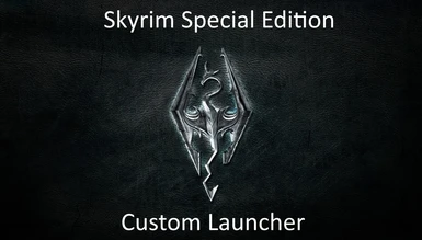Skyrim SE Custom Launcher