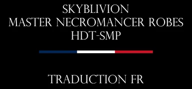 Skyblivion - Master Necromancer Robes HDT-SMP - FR at Skyrim Special ...