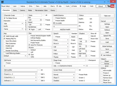 Resident Evil 4 Remake Ultimate Mod Manager & Ultimate Trainer 