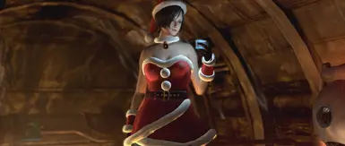 Ada Wong Santa Outfit