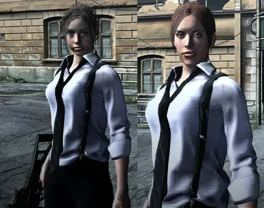 Claire Redfield noir (1998 and 2011) for Helena's default outfits