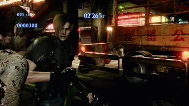 RE4 Leon (with and without jacket)