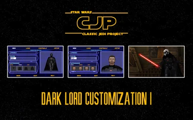 Classic Jedi Project (CJP) Dark Lord Customization I