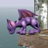 Ryuujins Fluffy Purple Dragon
