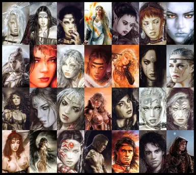 Luis Royo Portrait Pack