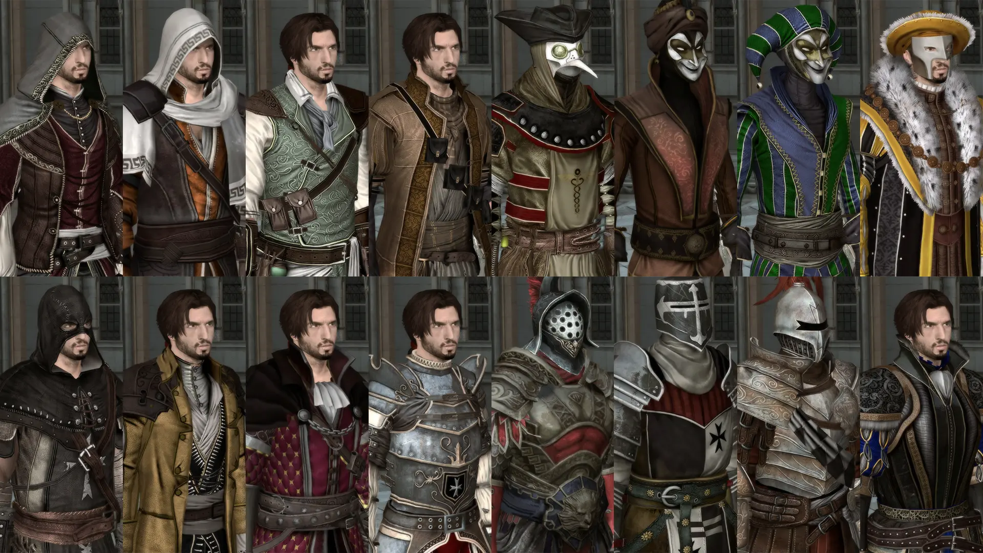 Animi Avatars Character Pack at Assassin's Creed II Nexus - Mods and ...