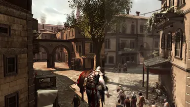 ModDB on X: A visual remaster for the PC version of Assassin's Creed II,  The AC II reshade remaster adds better lighting, more shadows and overall  makes the game sharper and clearer