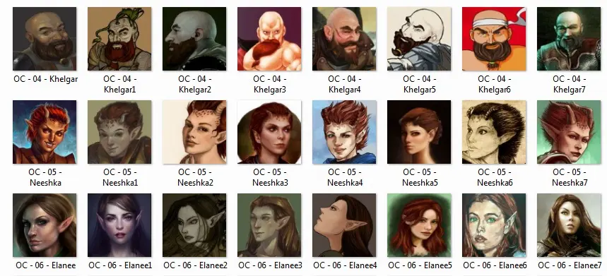 128X128 Complete Portraits (ALL CAMPAIGNS) at Neverwinter 2 Nexus ...