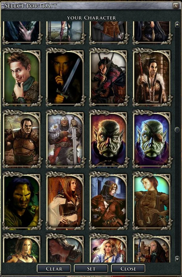 legend of grimrock 2 custom portraits download