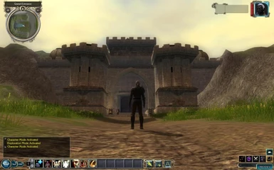 Entrance to the underground stronghold