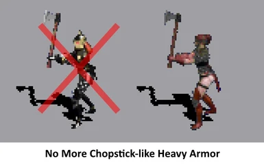 No More Chopstick-like Heavy Armor for Rogue