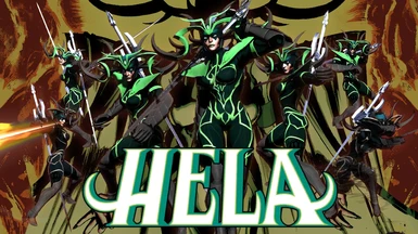 (Outdated) Hela Over Monster Hunter (Skin)