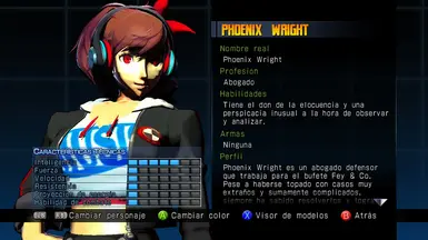 PERSONA 3 minako arisato over phoenix wright