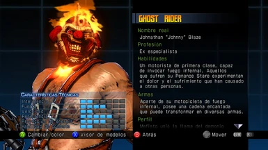 Sweeth tooth over Ghost rider