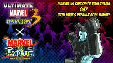 BGM Swap - War Machine's Theme (MvC) Over Iron Man's Default