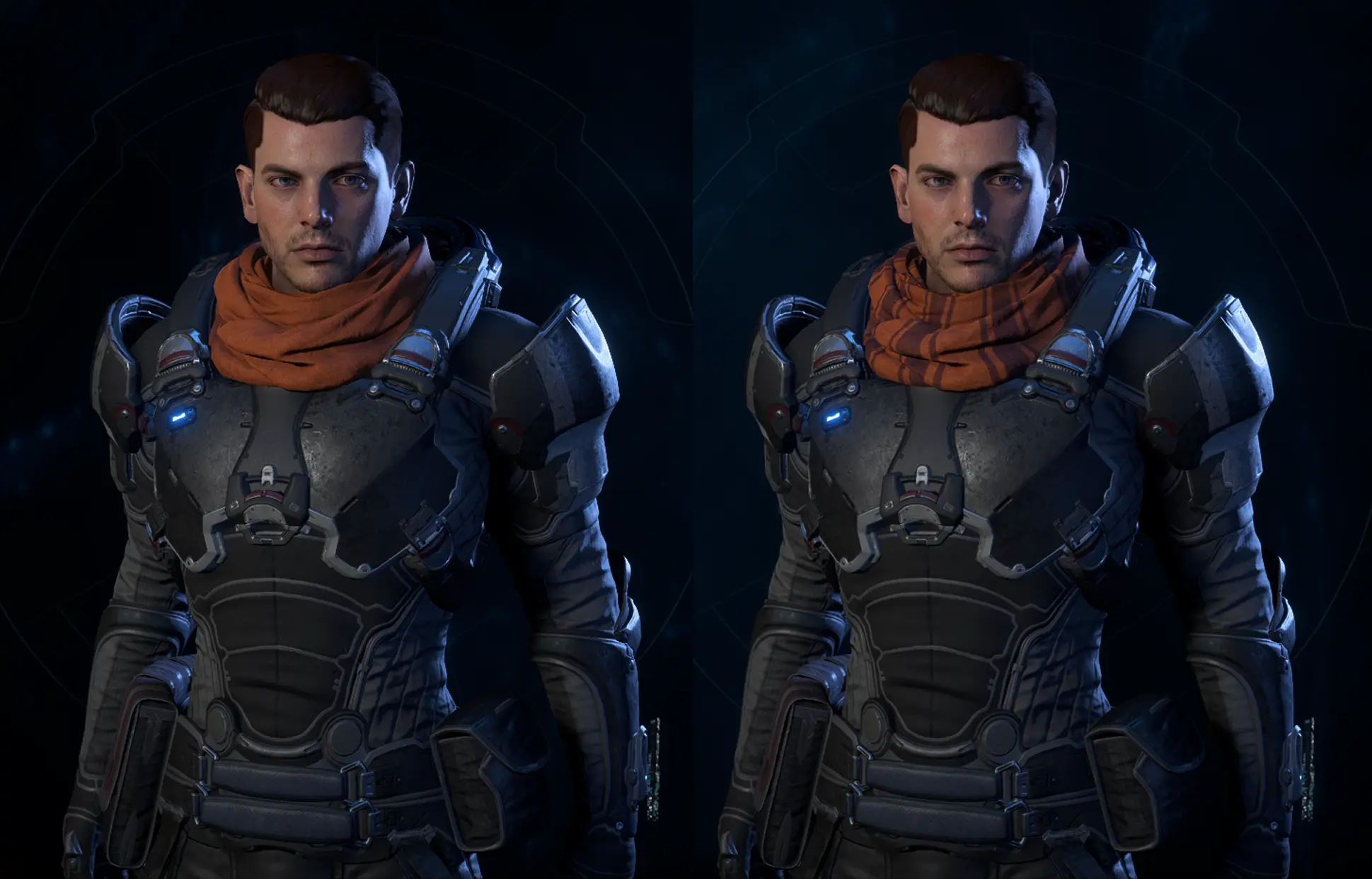 Scavenger Armor Scarf Retexture At Mass Effect Andromeda Nexus Mods 