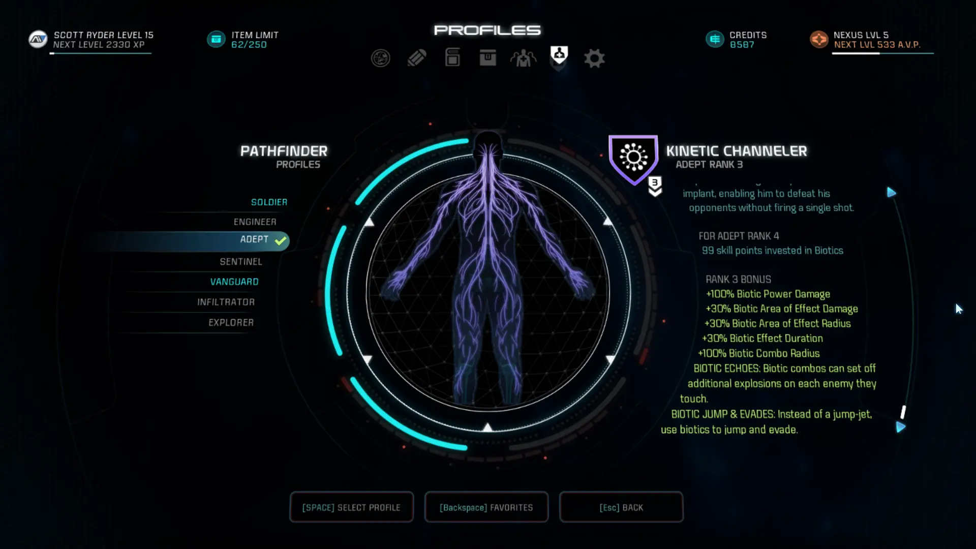 Profile Tweaks At Mass Effect Andromeda Nexus Mods And Community