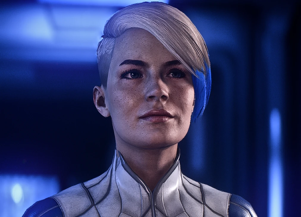 Cora hair recolors at Mass Effect Andromeda Nexus