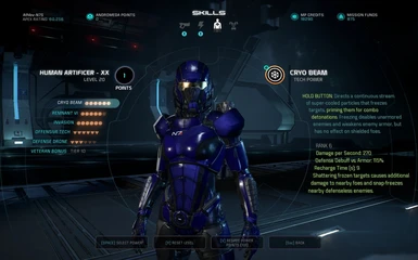 Artificer N7 helmet and armor