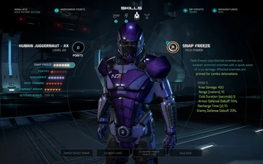 Juggernaut N7 helmet and armor