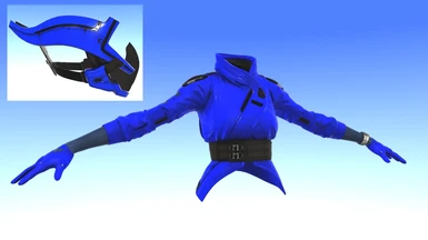 Torso: Blue Jacket