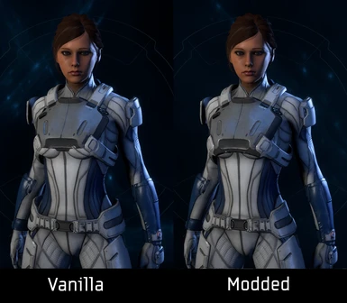 Fitted Armors For Asari Underarmor
