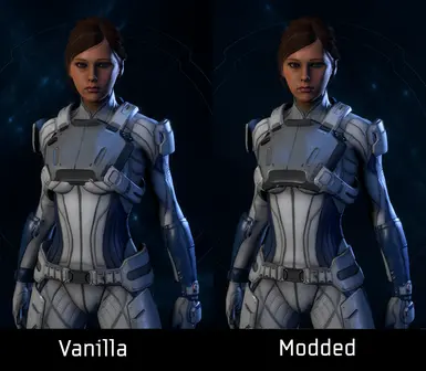 Fitted Armors For Asari Underarmor