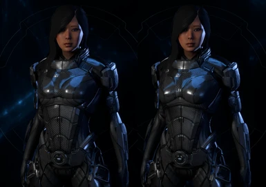 Fitted Armors For Asari Underarmor (N7)