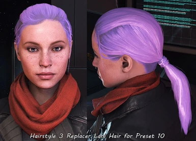 Hairstyle 3 Replacer Lani Hair for Preset 10