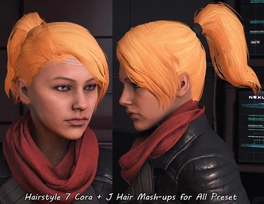 Hairstyle 7 Cora J Hair for All Preset