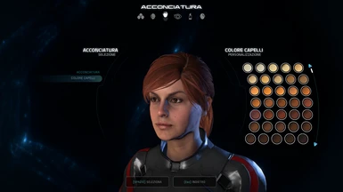 Improved Sara Ryder with all sliders - My redhead version at Mass ...