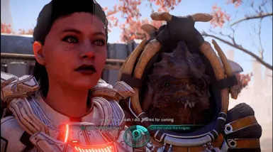 Sara Ryder save game with customized face