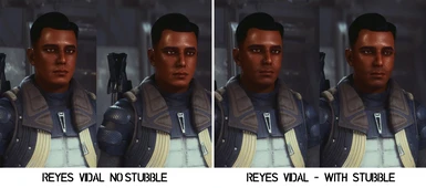 Reyes Vidal Face Retextures