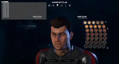 Male- Hair Color