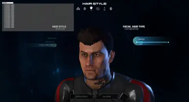 Male- Facial Hair Type