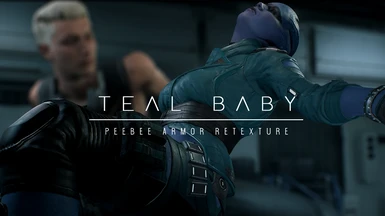 Teal Baby Peebee - Armor Retexture