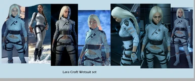 Lara Croft Wetsuit set - TRENDSETTER RYDER pb outfit retex