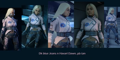 Havarl Dawn, dk blue jeans - pb tan skin option