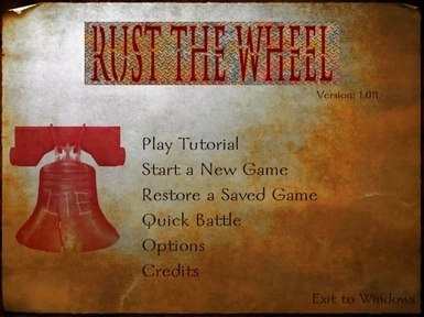 Rust the Wheel
