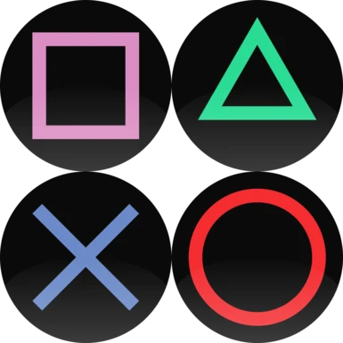 DS4 DualShock Icons