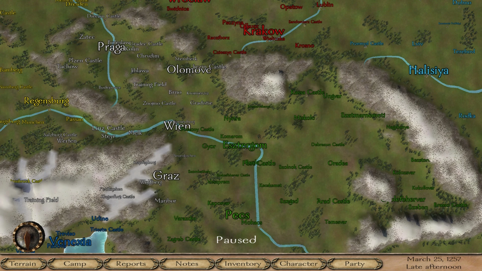 mount and blade warband map