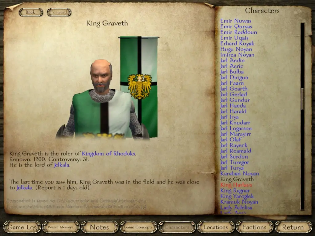 mount and blade warband character builds