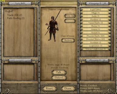 Nord Vet Longbowman - Strong archer with low accuracy and rate of fire