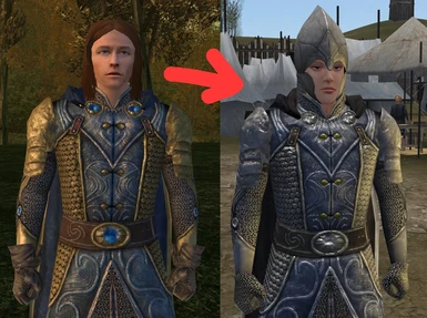 TLD Rivendell Decorated Armor Retexture