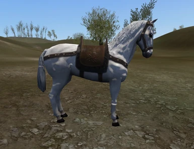 TLD Saddled Mearh Stallion