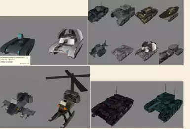 tank aircraft warship osp